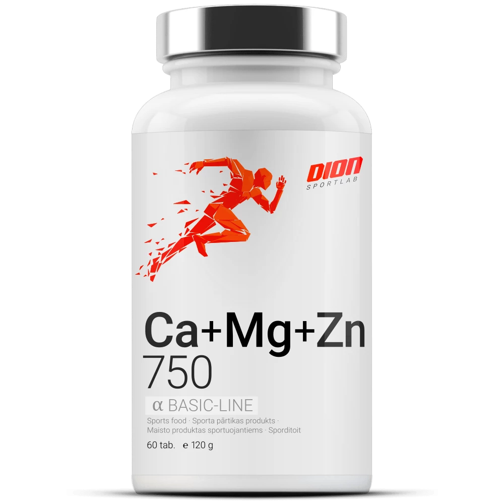 Ca, Mg, Zn – Kalcis, Magnis, Cinkas +D3