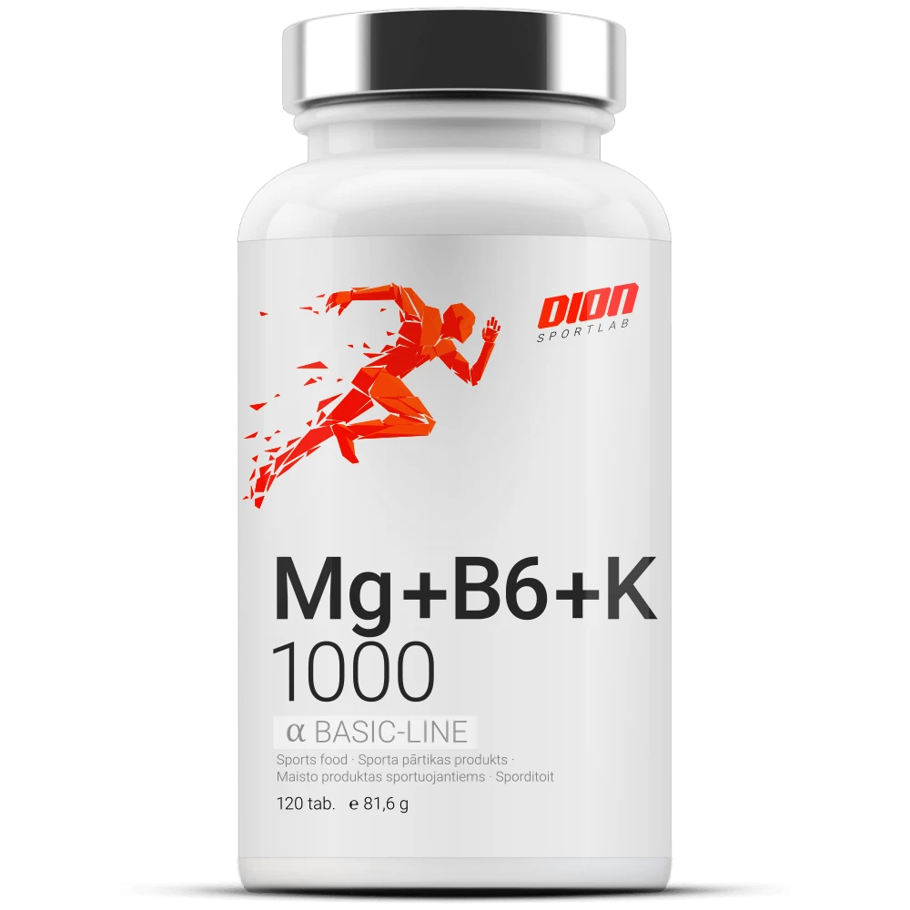 Mg+B6+K 1000 Magnis + Kalis + vitaminas B6